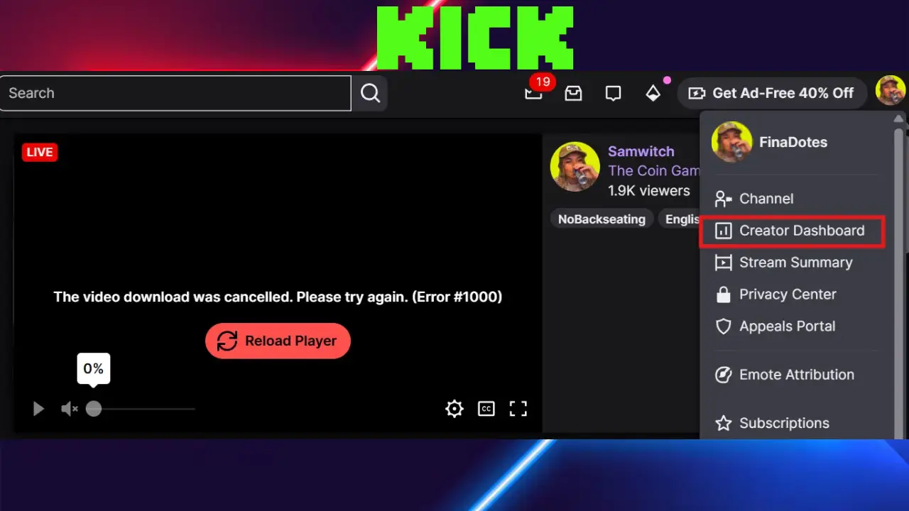 kick-stream-key